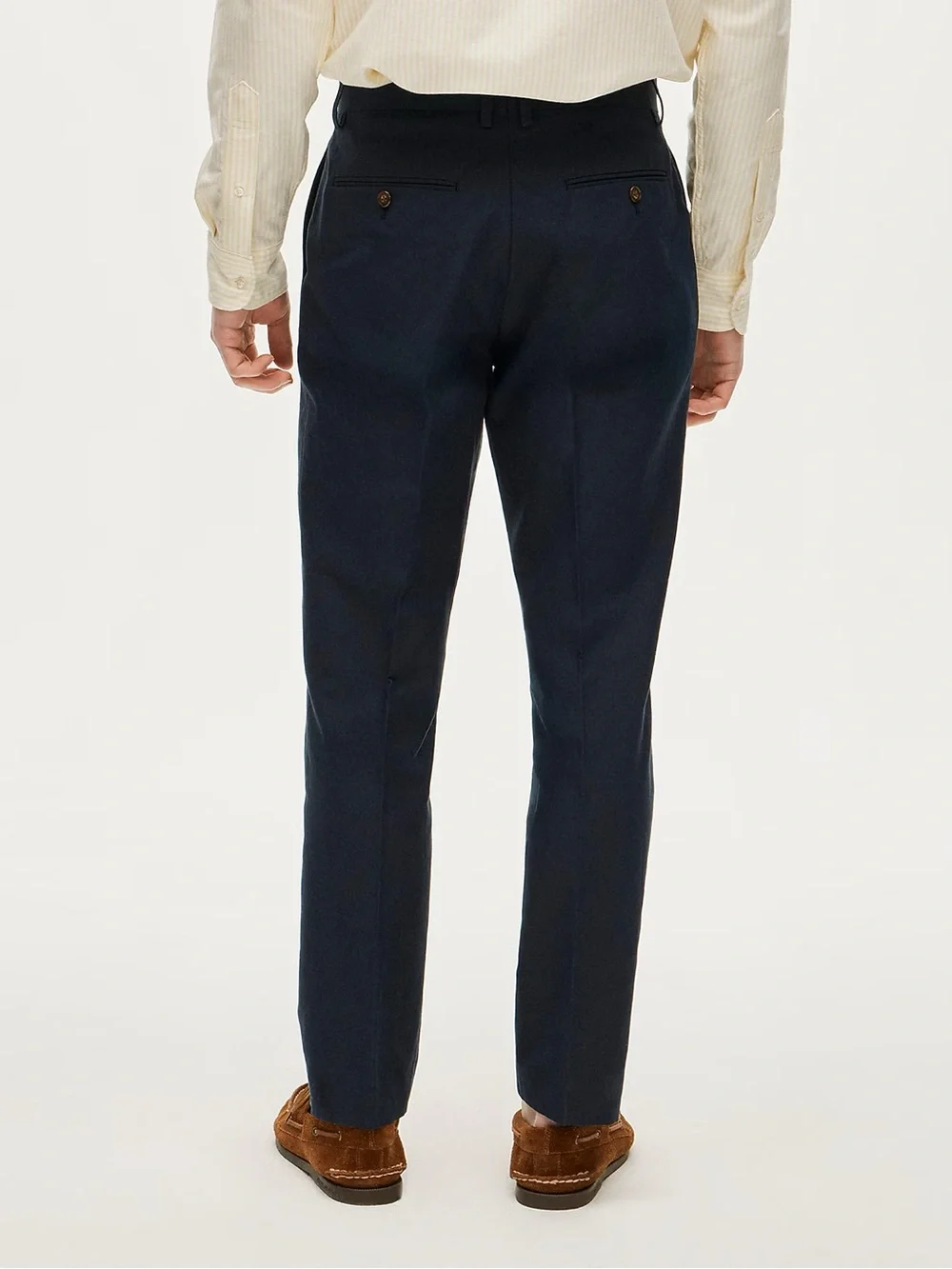 J. Crew Ludlow Slim-fit suit pant in Baird McNutt Irish linen blend 34 CQ524